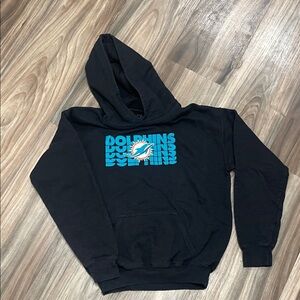 Official NFL Team Apparel Black Dolphins Hoodie